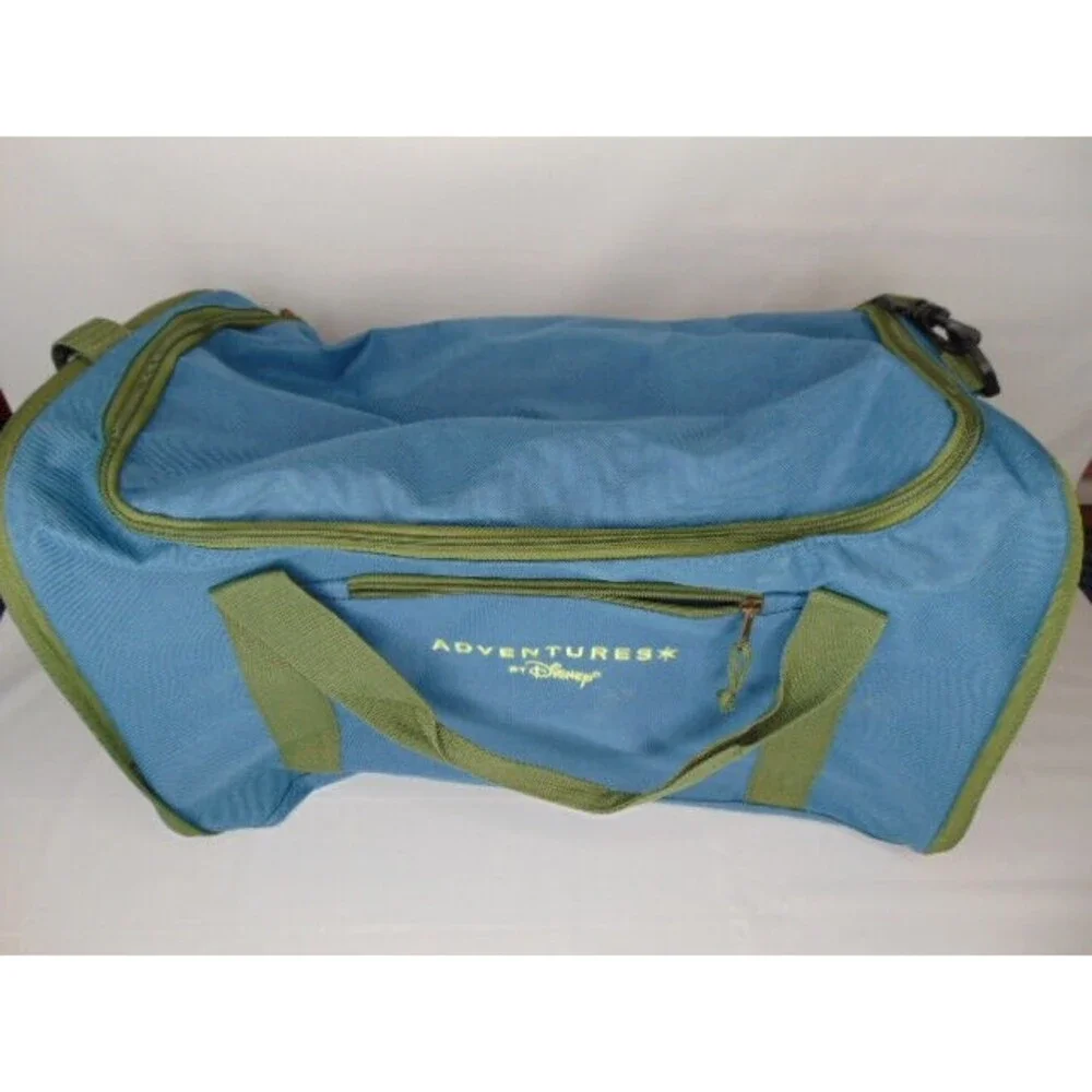 Adventures by Disney Blue Collapsible Duffle Bag w/ Shoulder Strap Carry-on Bag